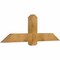 Ekena Millwork Eugene Rough Sawn Timber Gable Bracket, Western Red Cedar, 60"W x 20"H x 4"D x 6"F, 8/12 Pitch GBW060X20X0406EUG00RWR - alternate 2
